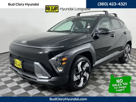 Black 2026 Hyundai Kona Limited for sale in Longview, WA