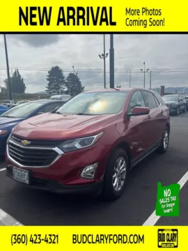 Red 2020 Chevrolet Equinox LT for sale in Longview, WA