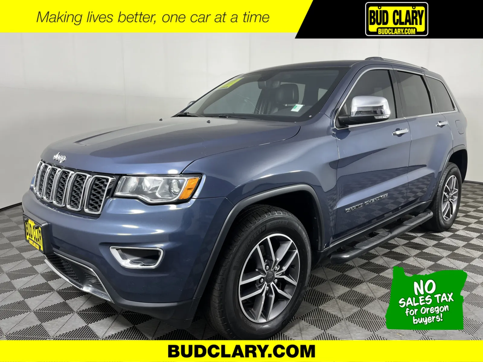 Blue 2020 Jeep Grand Cherokee Limited for sale in Longview, WA
