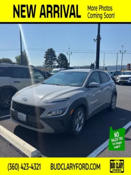Silver 2023 Hyundai Kona SEL for sale in Longview, WA