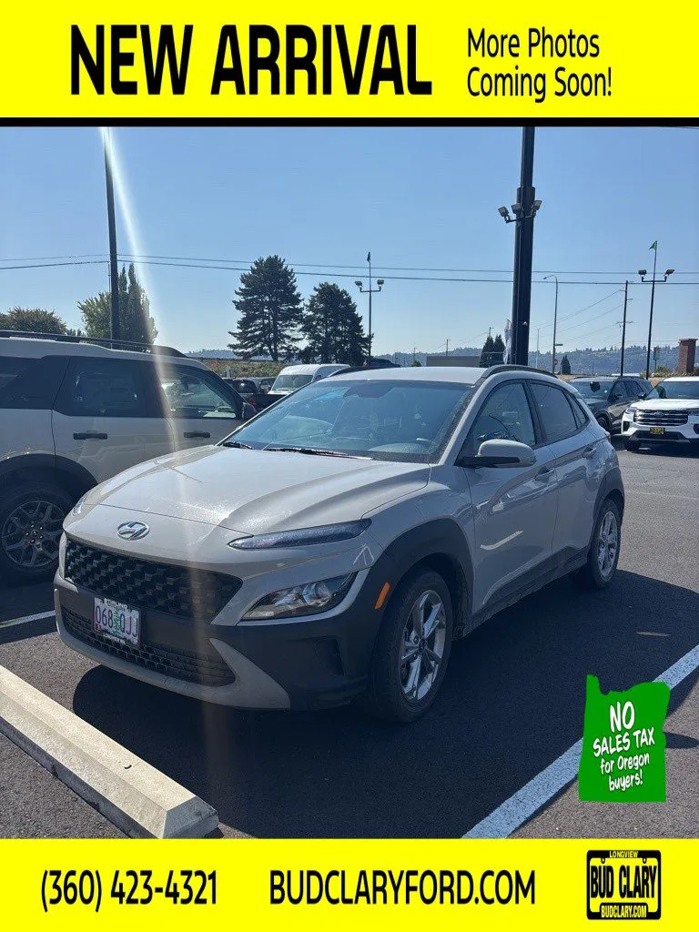 Silver 2023 Hyundai Kona SEL for sale in Longview, WA