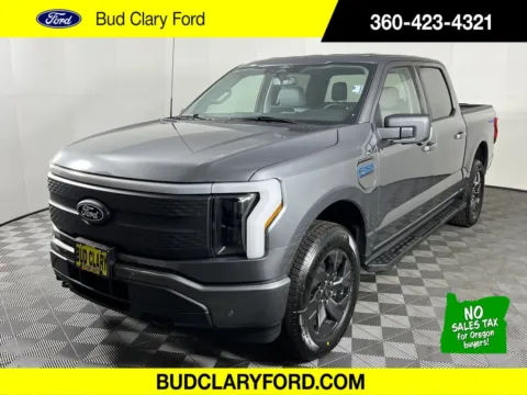 Gray 2025 Ford F-150 Lightning Flash for sale in Longview, WA