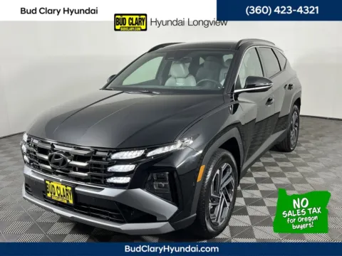 Black 2025 Hyundai Tucson Hybrid Limited for sale in Longview, WA