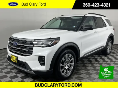 White 2025 Ford Explorer Active for sale in Longview, WA
