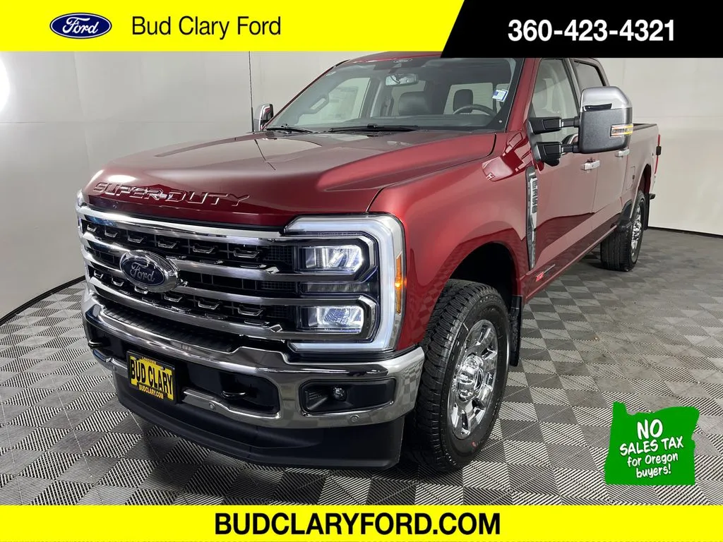 Red 2026 Ford F-350SD Lariat for sale in Longview, WA