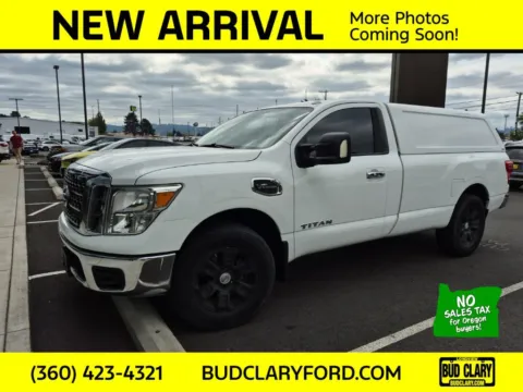 White 2017 Nissan Titan SV for sale in Longview, WA
