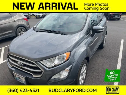 Silver 2020 Ford EcoSport SE for sale in Longview, WA