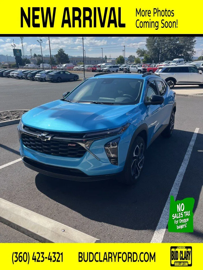 Blue 2025 Chevrolet Trax 2RS for sale in Longview, WA