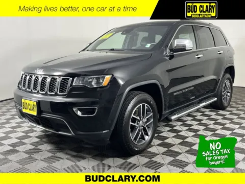Black 2017 Jeep Grand Cherokee Limited for sale in Longview, WA