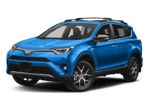 Red 2018 Toyota RAV4 Hybrid SE for sale in Longview, WA