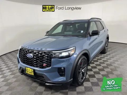Blue 2025 Ford Explorer ST for sale in Longview, WA