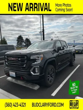 Black 2021 GMC Sierra 1500 AT4 for sale in Longview, WA