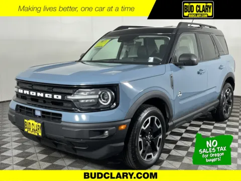 Blue 2021 Ford Bronco Sport Outer Banks for sale in Longview, WA