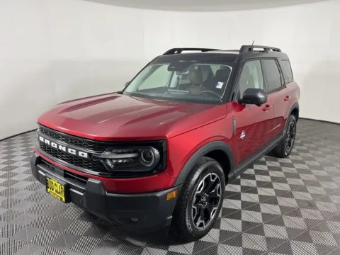 Red 2025 Ford Bronco Sport Outer Banks for sale in Longview, WA
