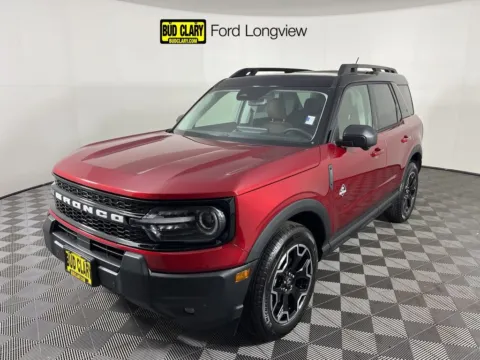 Red 2025 Ford Bronco Sport Outer Banks for sale in Longview, WA