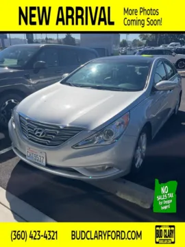 Silver 2013 Hyundai Sonata Limited PZEV for sale in Longview, WA