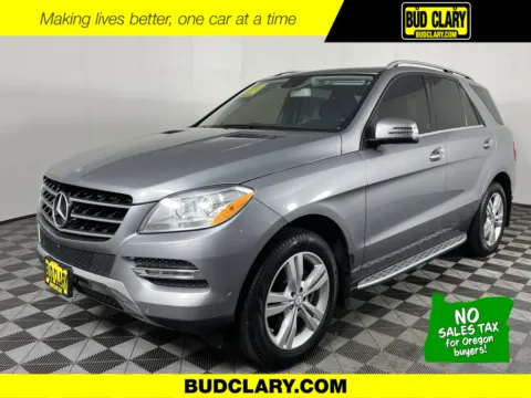 Gray 2015 Mercedes-Benz M-Class ML 350 for sale in Longview, WA