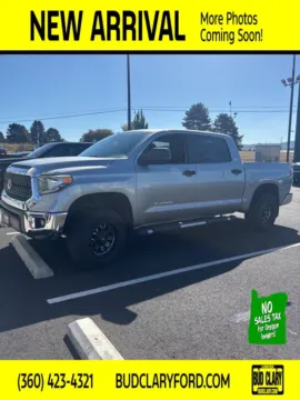 Silver 2019 Toyota Tundra SR5 for sale in Longview, WA