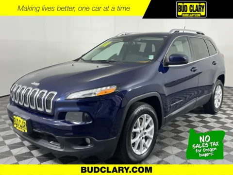 Blue 2015 Jeep Cherokee Latitude for sale in Longview, WA