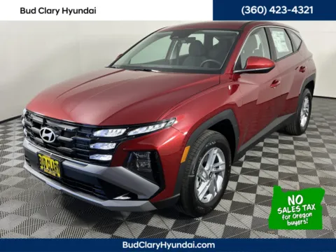 Red 2026 Hyundai Tucson SE for sale in Longview, WA