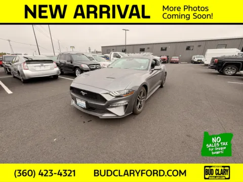 Blue 2021 Ford Mustang EcoBoost for sale in Longview, WA