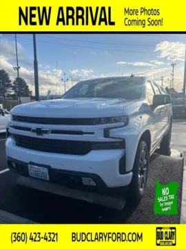 White 2022 Chevrolet Silverado 1500 LTD RST for sale in Longview, WA