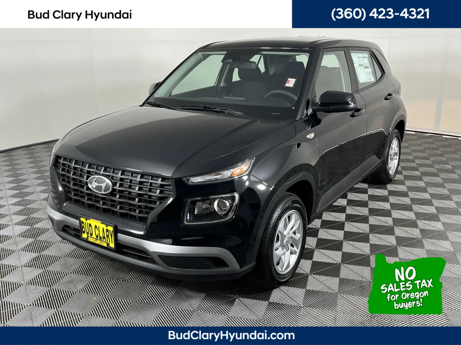 Black 2026 Hyundai Venue SE for sale in Longview, WA