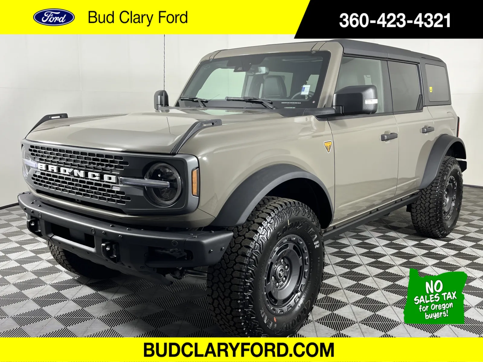 Gray 2025 Ford Bronco Badlands for sale in Longview, WA