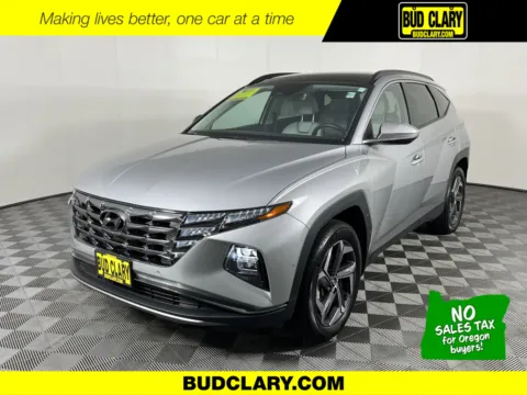Silver 2023 Hyundai Tucson Hybrid Limited for sale in Longview, WA