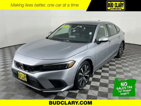 Silver 2024 Honda Civic EX-L for sale in Longview, WA