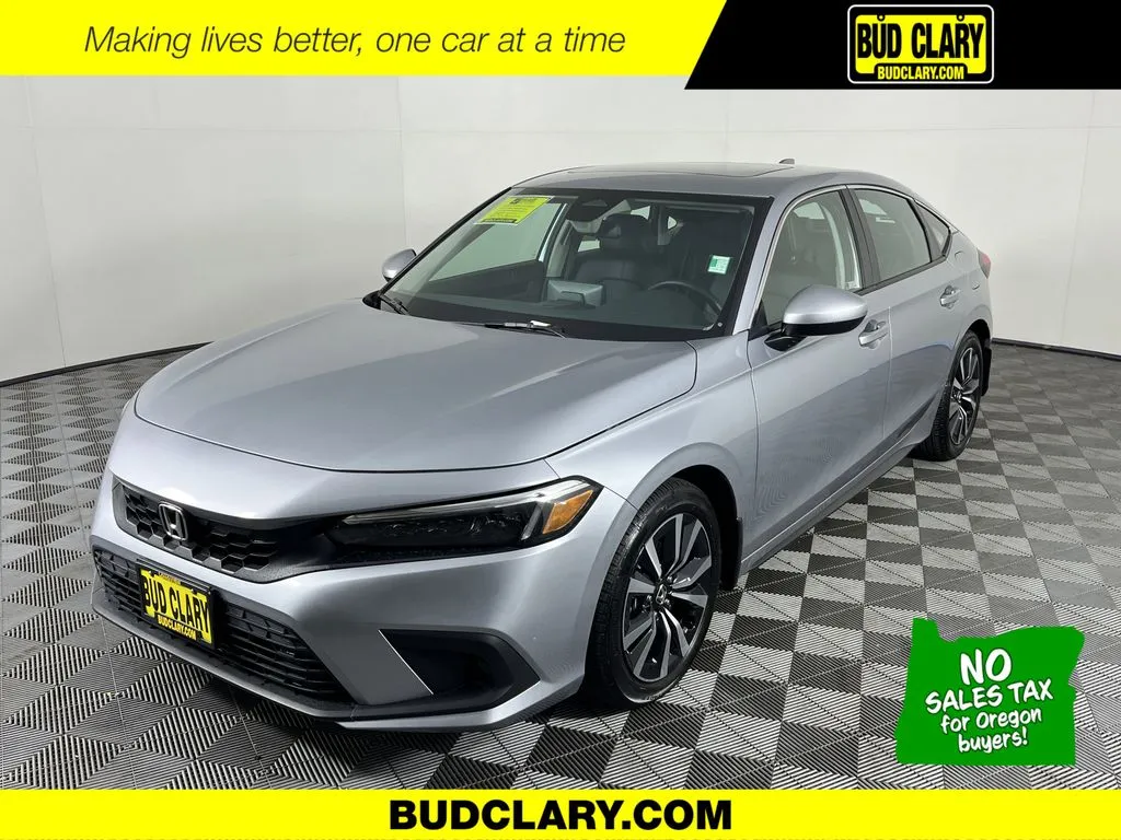 Silver 2024 Honda Civic EX-L for sale in Longview, WA