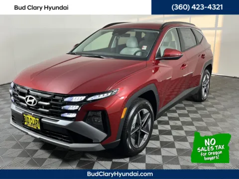 Red 2026 Hyundai Tucson Hybrid SEL Convenience for sale in Longview, WA