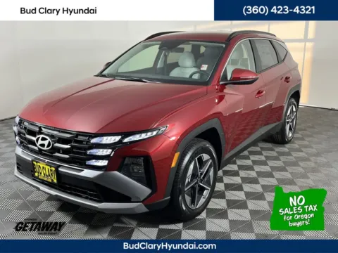 Red 2026 Hyundai Tucson Hybrid SEL Convenience for sale in Longview, WA