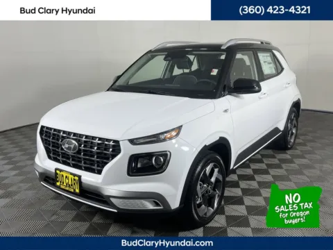 White 2026 Hyundai Venue SEL for sale in Longview, WA
