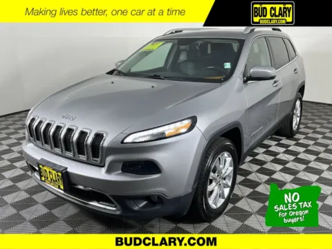 Silver 2015 Jeep Cherokee Limited for sale in Longview, WA