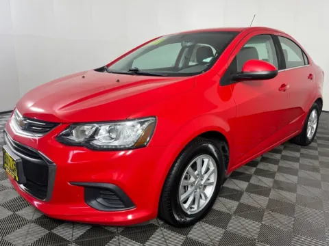 Red 2018 Chevrolet Sonic LT for sale in Longview, WA