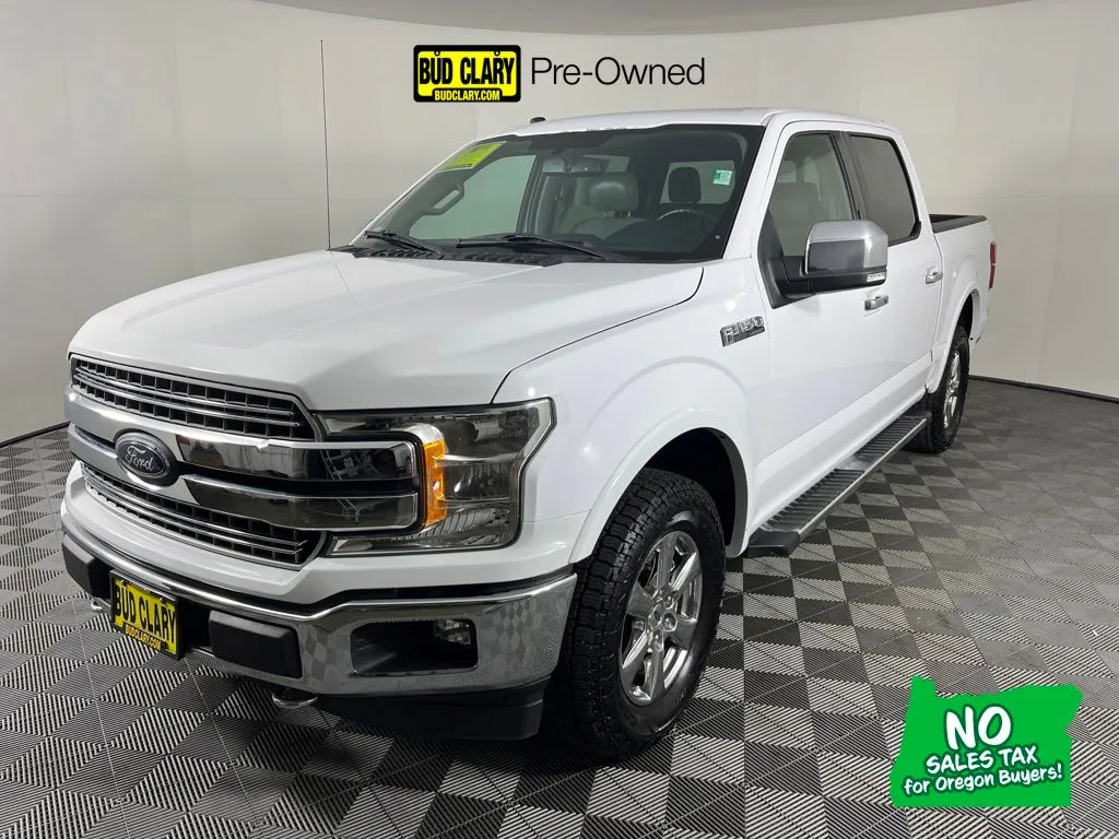 White 2018 Ford F-150 Lariat for sale in Longview, WA