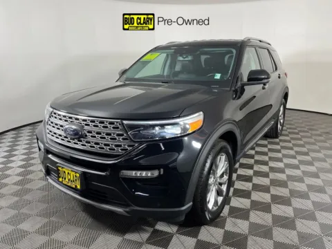 Black 2022 Ford Explorer Limited for sale in Longview, WA