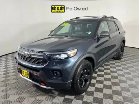 Blue 2022 Ford Explorer Timberline for sale in Longview, WA