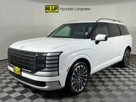White 2026 Hyundai Palisade Calligraphy for sale in Longview, WA