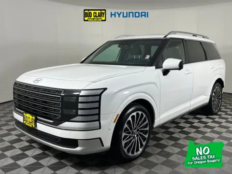 White 2026 Hyundai Palisade Calligraphy for sale in Longview, WA