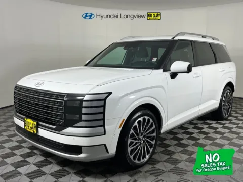 White 2026 Hyundai Palisade Calligraphy for sale in Longview, WA