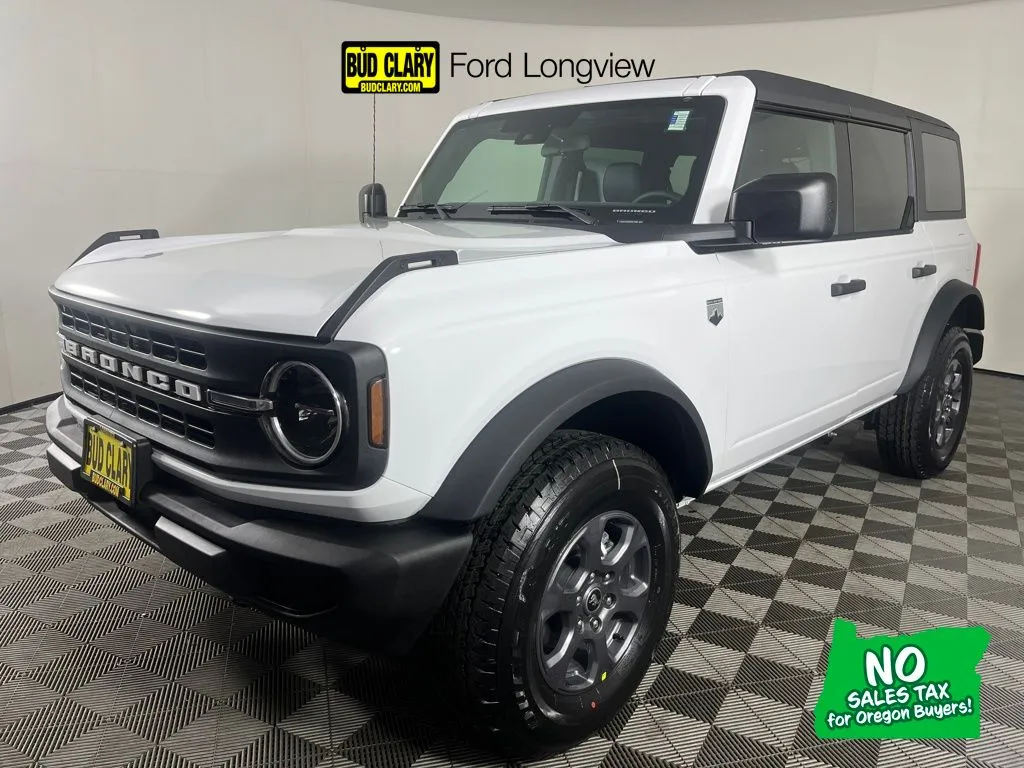 White 2025 Ford Bronco Big Bend for sale in Longview, WA