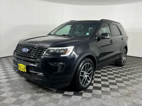 Black 2018 Ford Explorer Sport for sale in Longview, WA
