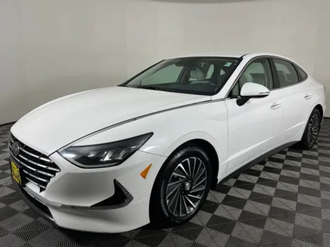 White 2023 Hyundai Sonata Hybrid SEL for sale in Longview, WA