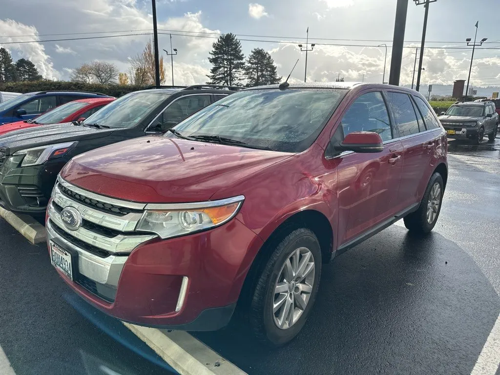 Red 2013 Ford Edge Limited for sale in Longview, WA