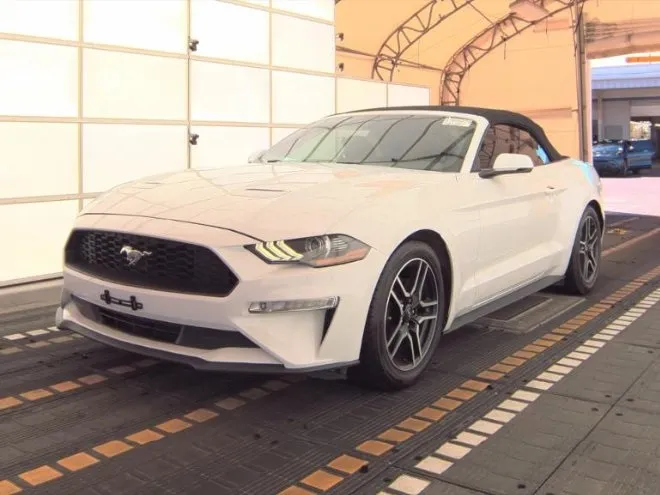 White 2019 Ford Mustang EcoBoost Premium for sale in Jacksonville, FL