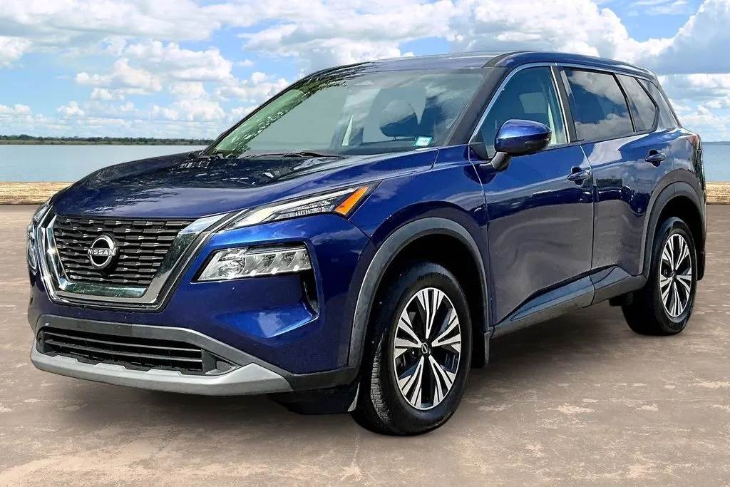 Blue 2022 Nissan Rogue SV for sale in Jacksonville, FL