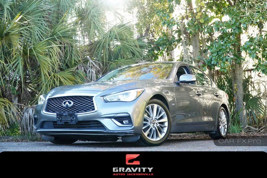 Gray 2019 INFINITI Q50 3.0t LUXE for sale in Jacksonville, FL