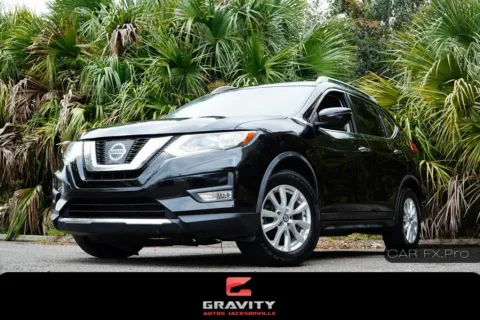 Black 2017 Nissan Rogue SV for sale in Jacksonville, FL